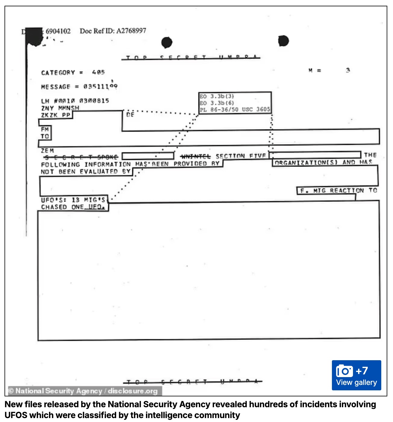 NSA(アメリカ国家安全保障局)の「極秘UFOファイル」も解禁! 音もなく飛ぶ光、戦闘機を翻弄する星形のUFO……の画像2