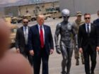 トランプ政権のUFO機密ファイル「第2弾」が間もなく公開か！ 大統領の“宇宙人連行画像”投稿でネットが大騒ぎ