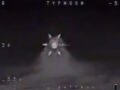 「6つの角の生えた球体UFO」をウクライナの軍用ドローンが激撮