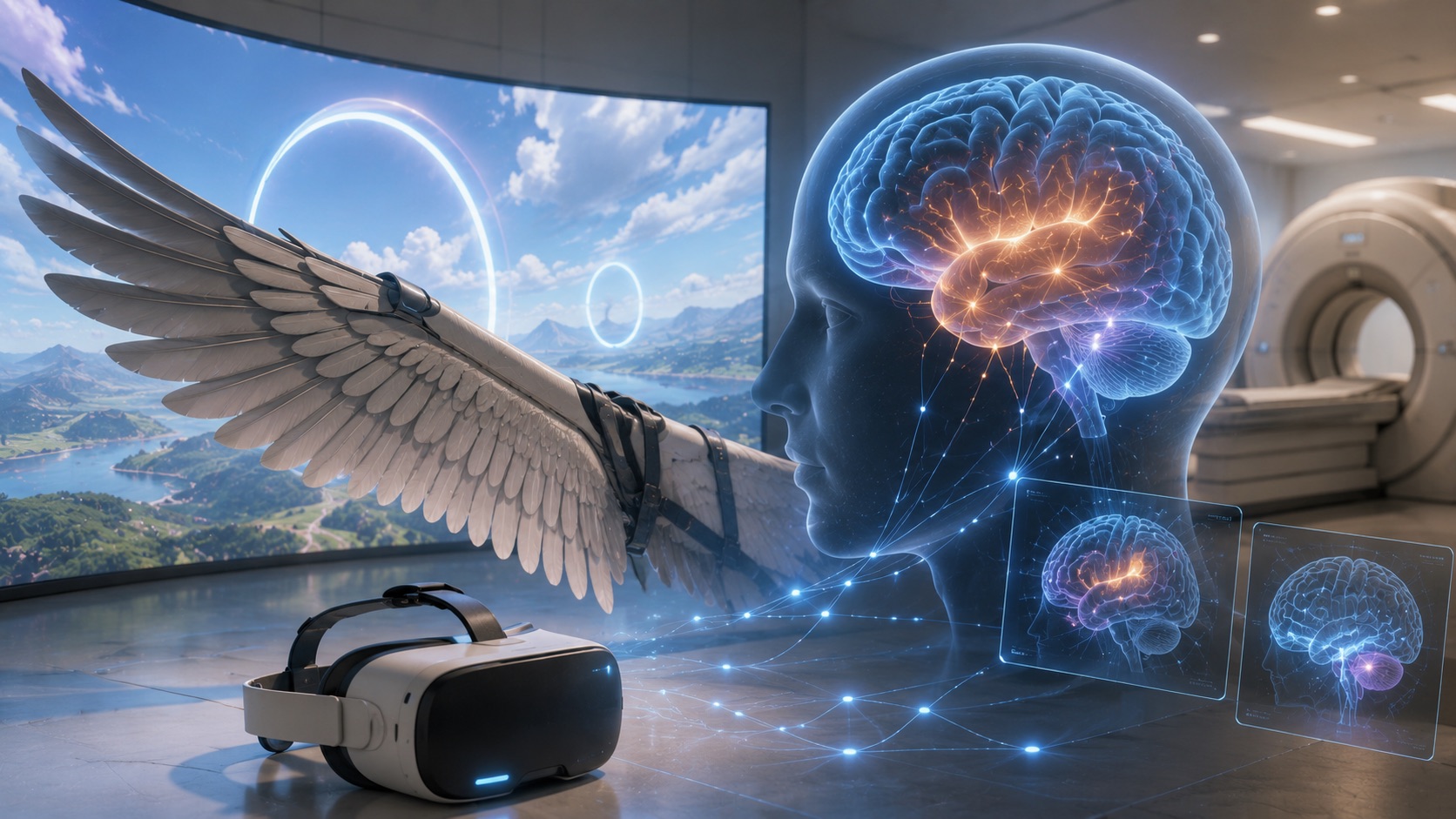 VRで「翼」を生やしたら脳が本気で受け入れ始めた！？ 実験が示した人体認識の柔軟さの画像2