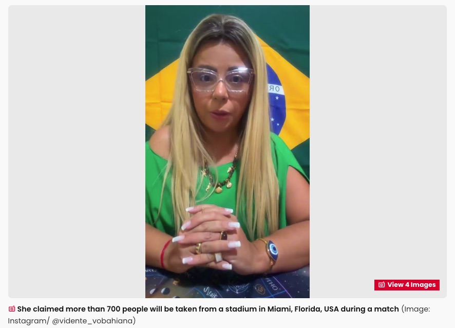【W杯トンデモ予言爆誕】 2026年W杯で「700人がUFOに誘拐される」!? ブラジルの有名霊能者が放った予言にツッコミ殺到の画像2