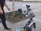 「充電するお金がありません」—— 中国・四川省でヒューマノイドロボットが“物乞い”をしていた