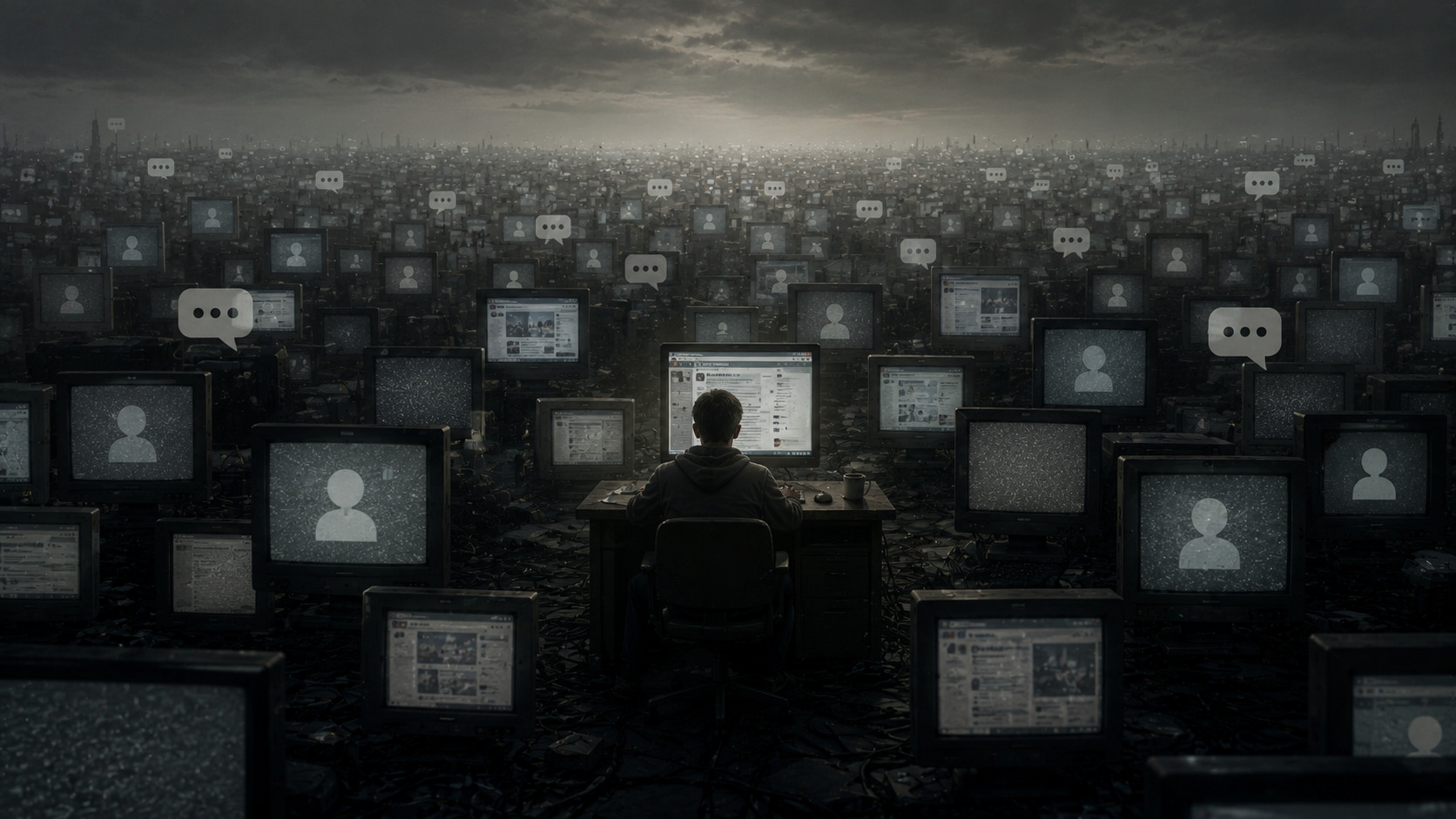 “死んだインターネット理論”が現実に? ネットの過半数を「ボット」が占拠!トラフィック7851%増という異常事態の画像1