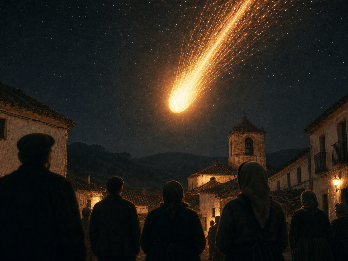 深夜の村に『燃える瓜』が落下し大爆発!? UFOという言葉が生まれる前、1932年スペインで記録された『電磁異常を伴う発光体』の謎の画像1