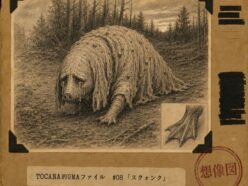 【TOCANA的UMAファイル #08】「スクォンク」 ── 捕まえた瞬間、涙で消えてしまう森の泣き虫