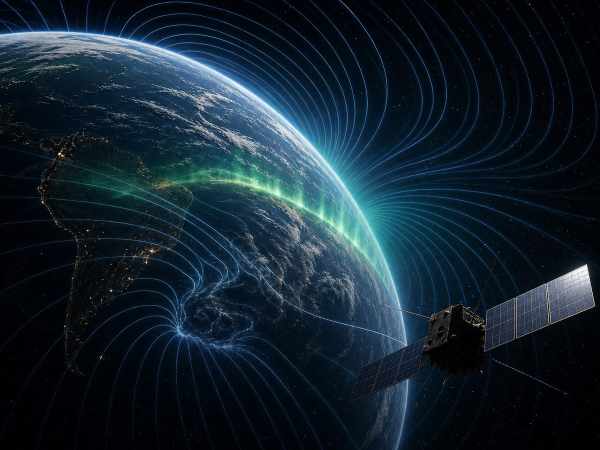 人工衛星が検知した地磁気の異変——かつて警告された