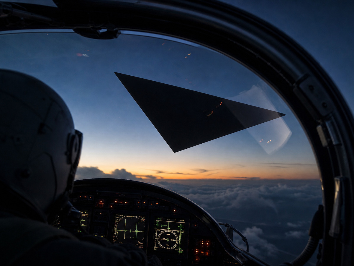 機体のわずか30m先に「9mの黒い三角形」—— ブラジル空軍が2025年のパイロット目撃18件を機密解除、"Hotel traffic"報告の中身の画像1