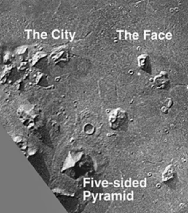 火星の人面岩もピラミッドも古代の"波打ち際"に並んでいた!? NASA画像が呼び覚ます失われた都市説の画像3