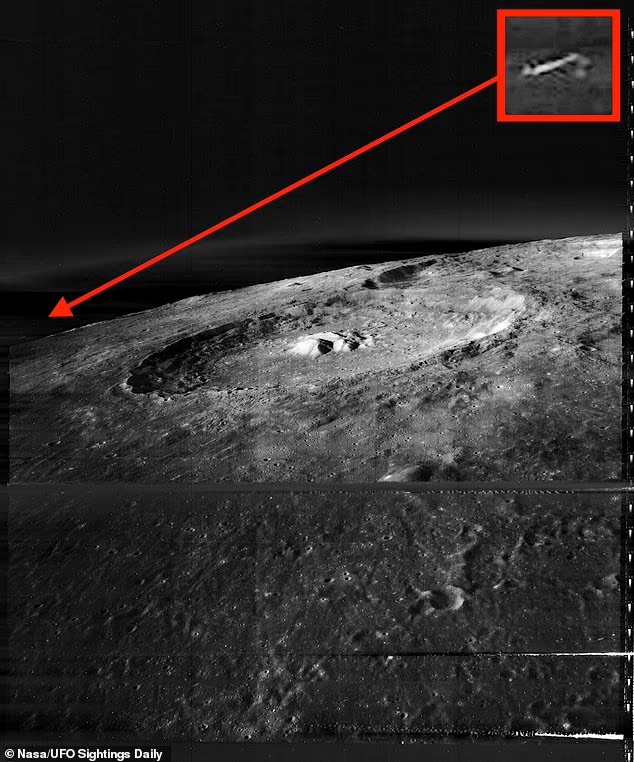 全長5.5kmの「細長い物体」が月面に写り込んでいた!? 1967年NASA撮影の写真をUFO研究家が分析の画像3