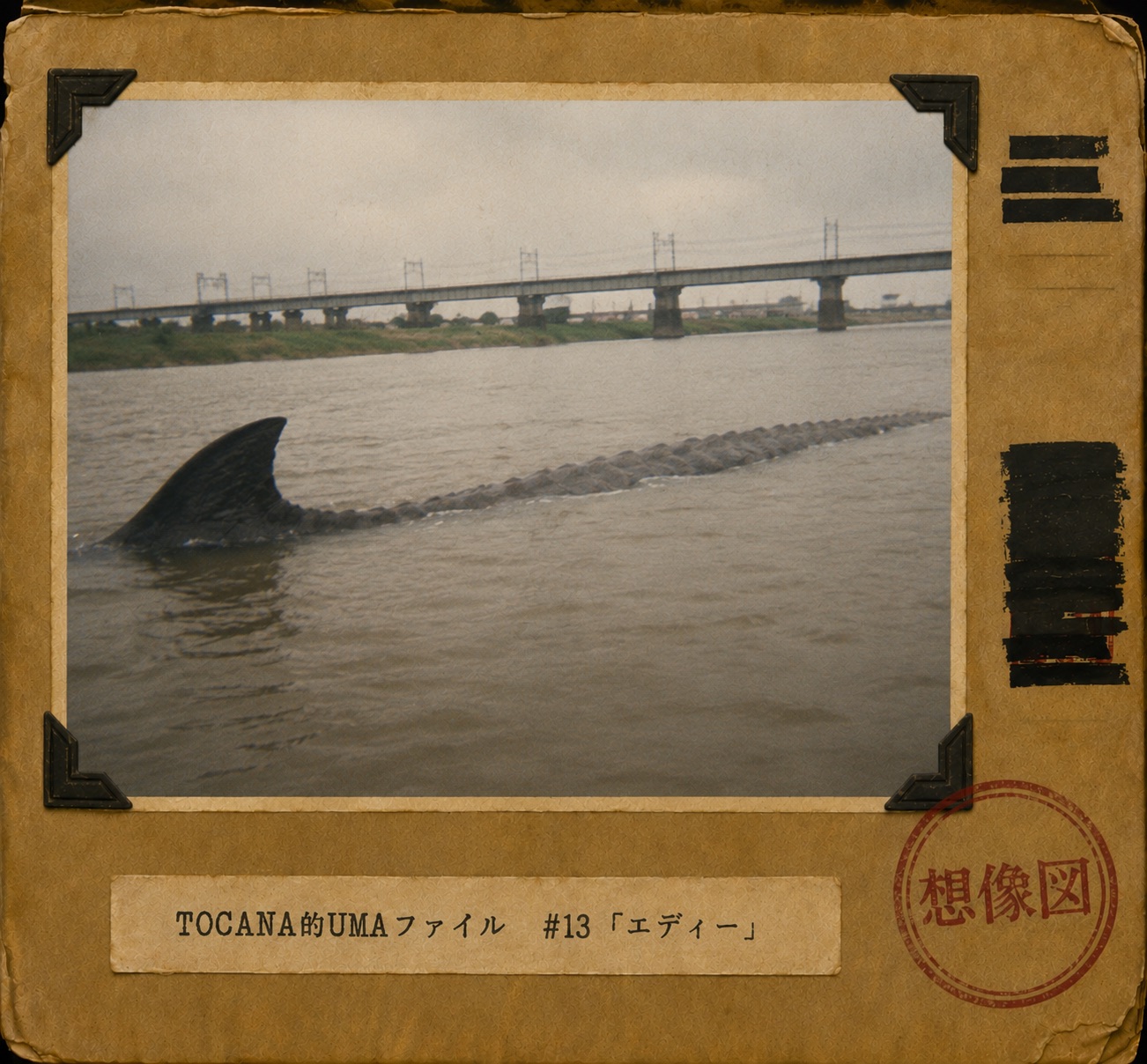 【TOCANA的UMAファイル #13】「エディー」 ── 正体はほぼ固まっているのに、名前だけが育ち続けた怪魚の画像1