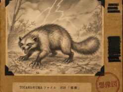 【TOCANA的UMAファイル #19】「雷獣」 ── 江戸の空から降ってきた獣、令和の国会で“答弁困難”に
