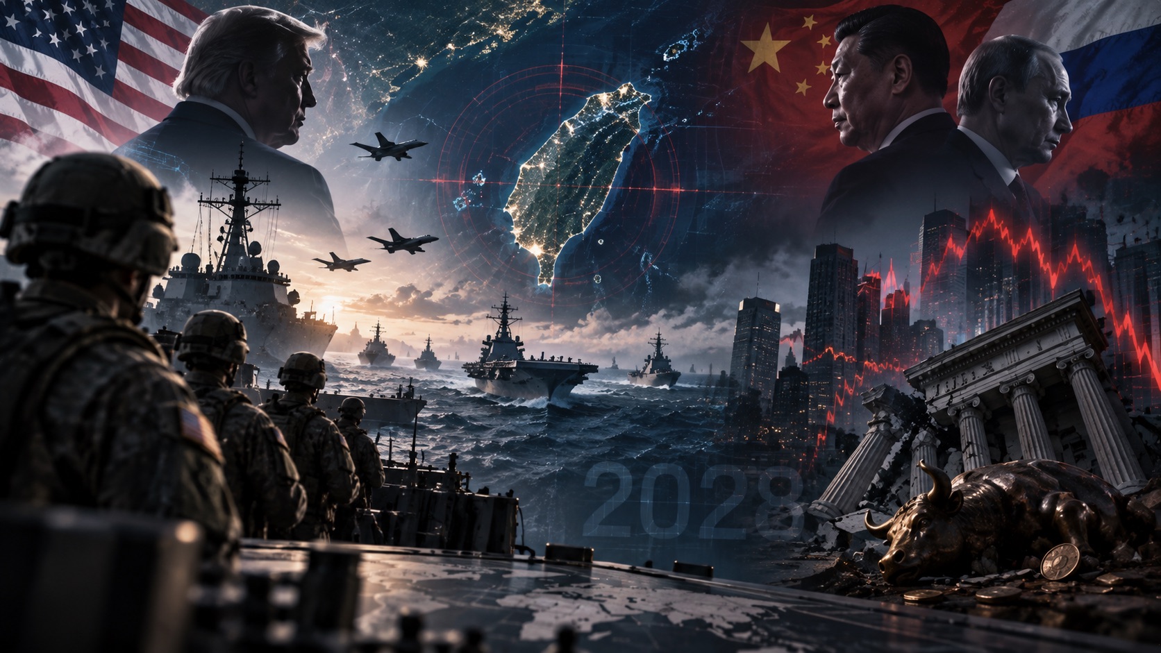 【予言】“破滅の予言者”が警告する2028年… 台湾有事と深刻な金融危機が同じ年に襲ってくる!?の画像1