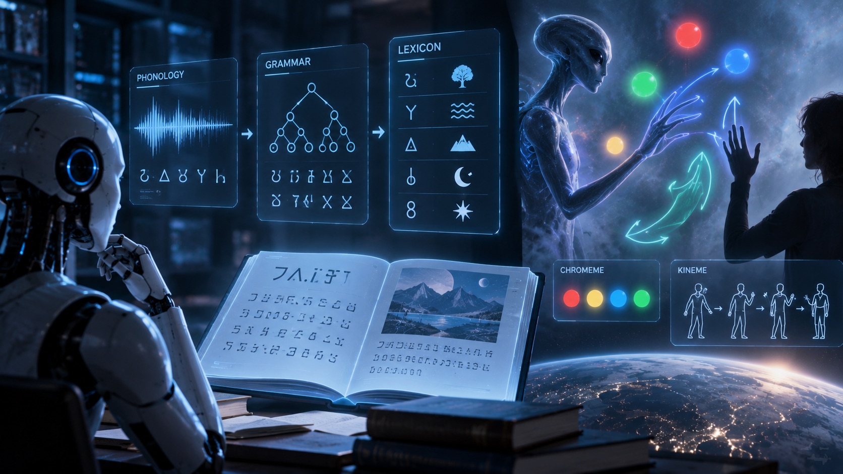 「人間が一度も話したことのない言語」をAIがゼロから創造! 既存言語すら参照しない新世界の画像1