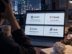 【原因不明】ChatGPT・Claude・Gemini・Grokが同時ダウン！ 世界が「自分の脳」を使わされた数時間の珍事