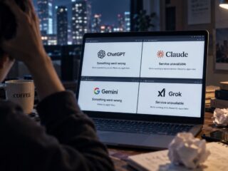 【原因不明】ChatGPT・Claude・Gemini・Grokが同時ダウン！ 世界が「自分の脳」を使わされた数時間の珍事