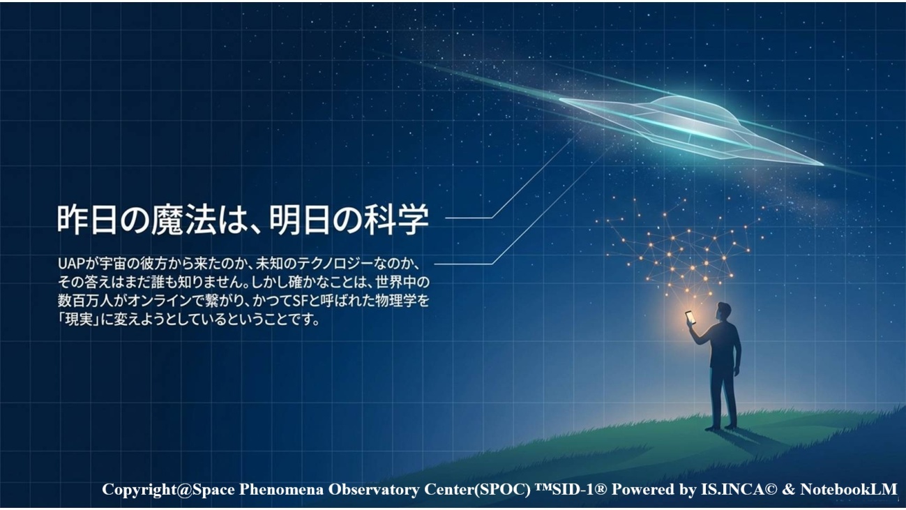 【最終回】最新科学から見たUAP/UFOの飛行原理と動力仮説PART 6「SPOC UAP科学考察シリーズ1(全6回)」の画像6