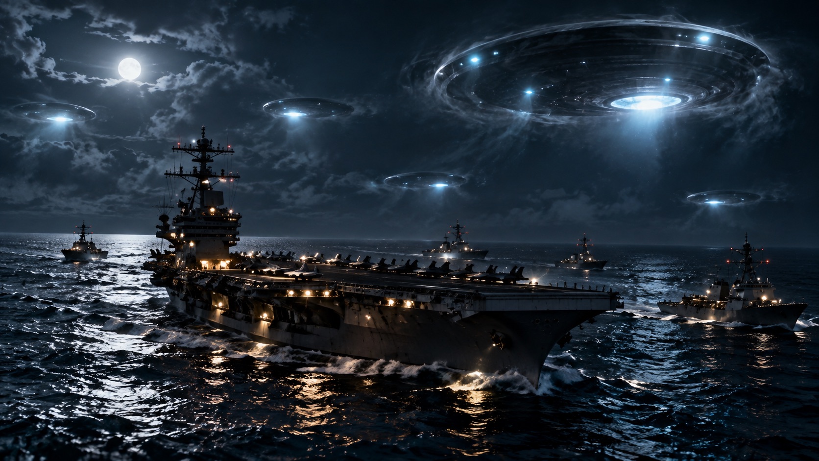 原子力空母を「エサ」にUFOを誘き出せ!? 国防総省で練られていた幻の極秘作戦「インターローパー」、撃墜案まで浮上していたの画像1