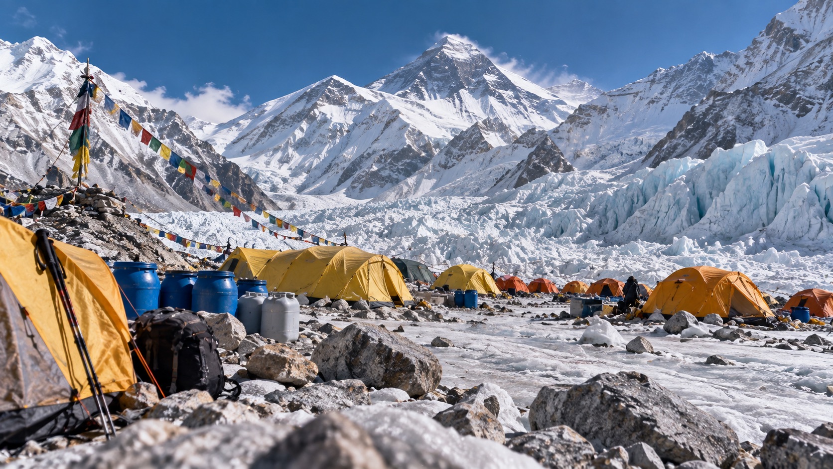 登山者の尿がエベレストの氷河を溶かしていた! 1シーズン33万リットル、氷150トン分の熱量と試算の画像1