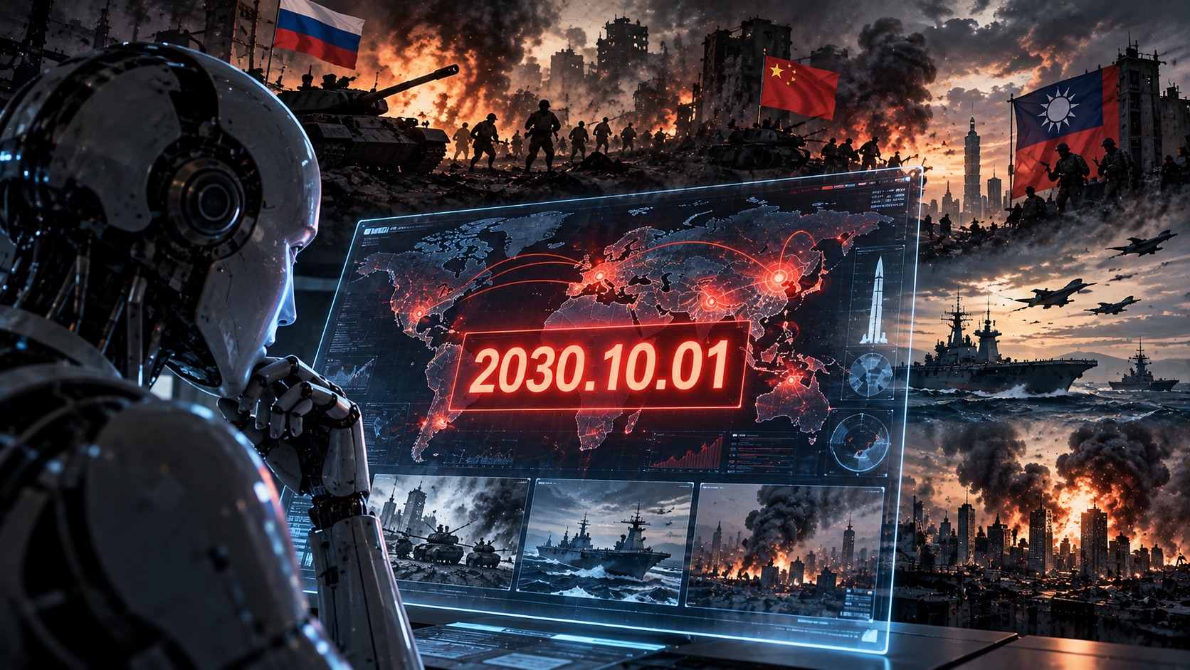 第三次世界大戦は「2030年10月1日」に始まる!? AIが挙げた開戦日と、警戒すべき2028〜2035年の危険地帯の画像1
