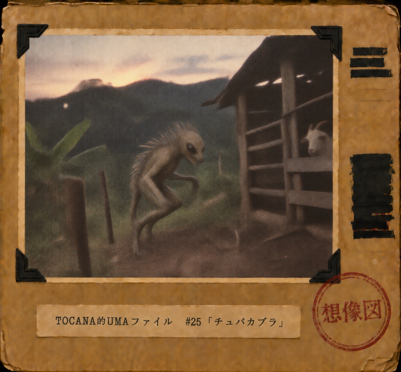 【TOCANA的UMAファイル #25】「チュパカブラ」 ── 「犬です」と鑑定されても、まだ終わらない吸血怪獣の画像1