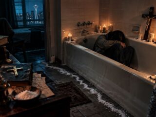 魔女の呪いを恐れた男は数日後、水のない浴槽で息絶えていた!? 壁際に塩の線、燃え尽きた蝋燭と十字架……1991年「クリストファー・ケース事件」の謎