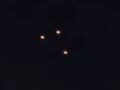 英国で撮影された三角形のUFO編隊