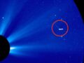 太陽観測画像に全長4kmの巨大UFO!?