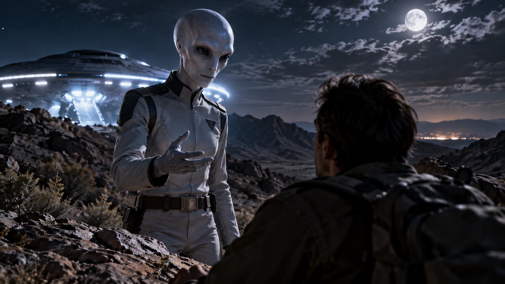 耳がなく青白い肌の「制服姿の宇宙人」が頭の中に映像を送ってきた!? ジョー・ローガンも驚いた「トリチウム探し」の依頼の画像1